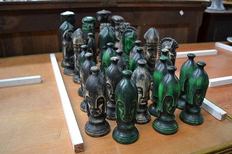 Phallic Chess Set Games And Puzzles Recreations And Pursuits 