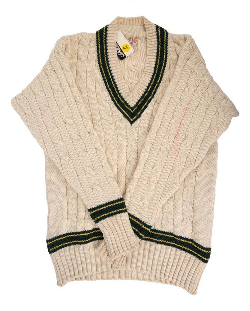 Keith Stackpole's Australian Test Team Long-Sleeved Cricket Jumper, c ...