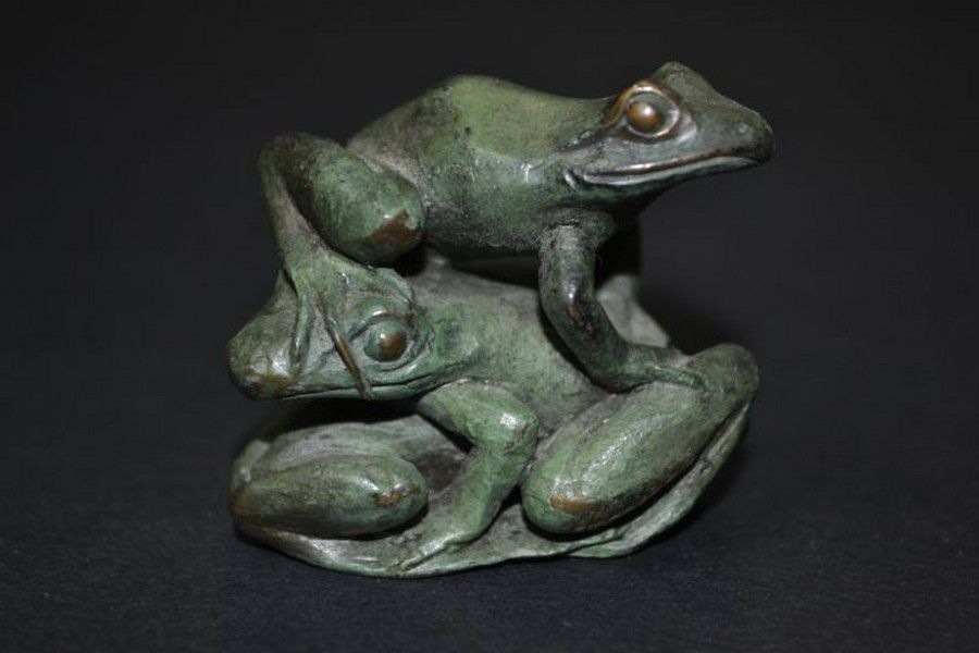 Triplet Frogs - Animals & Birds - Sculpture/Statuary