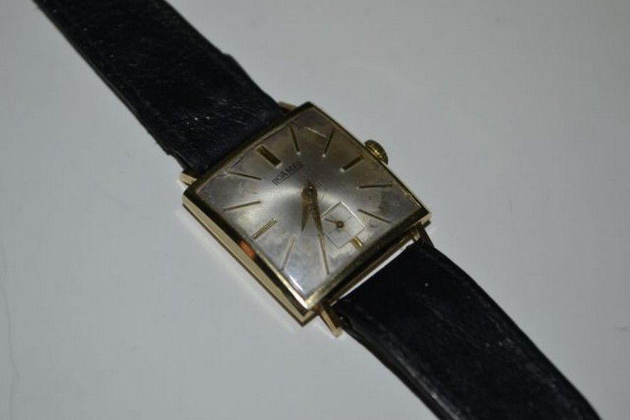14ct Gold Roamer Men's Watch - Watches - Wrist - Horology (Clocks ...