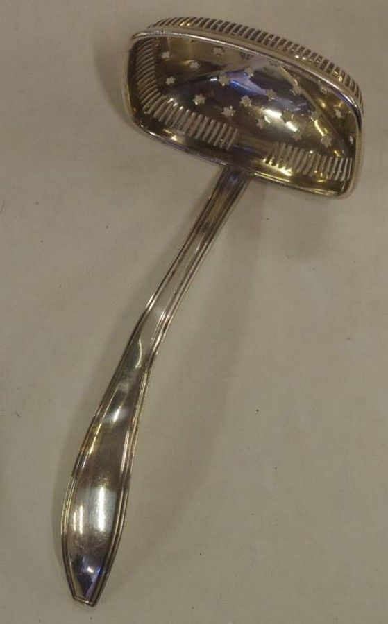 Dutch Silver Sifting Spoon, Hallmarked, 34g - Flatware/Cutlery and ...