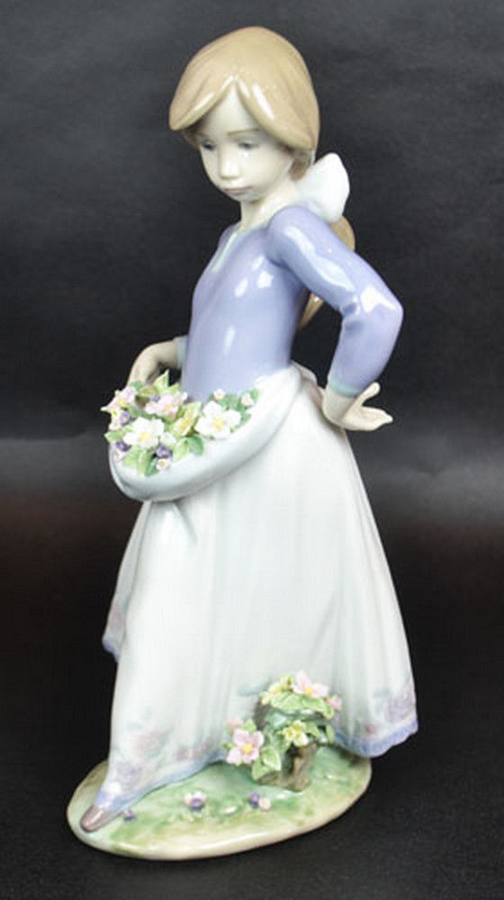 Lladro Young Girl Porcelain Figure (or simply 
