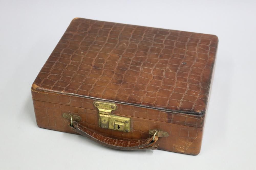 Retro Croc Travel Stationery Case Luggage & Travelling Accessories