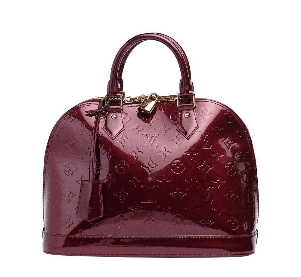 Violet Vernis Alma Handbag by Louis Vuitton - Handbags & Purses ...