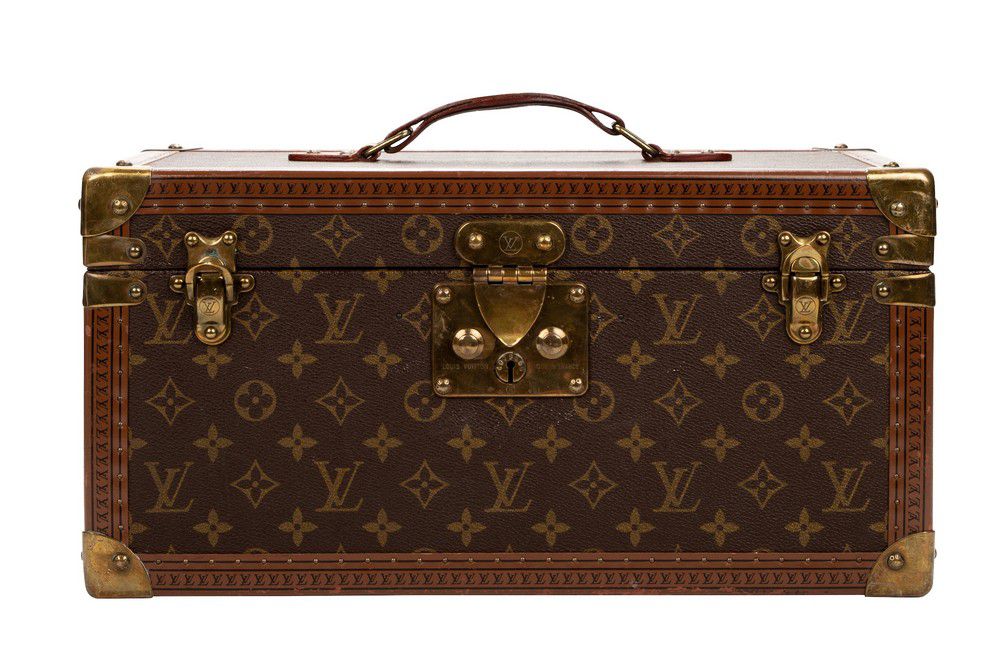 LV Monogram Vanity Case with Vachetta Leather Trim - Luggage ...