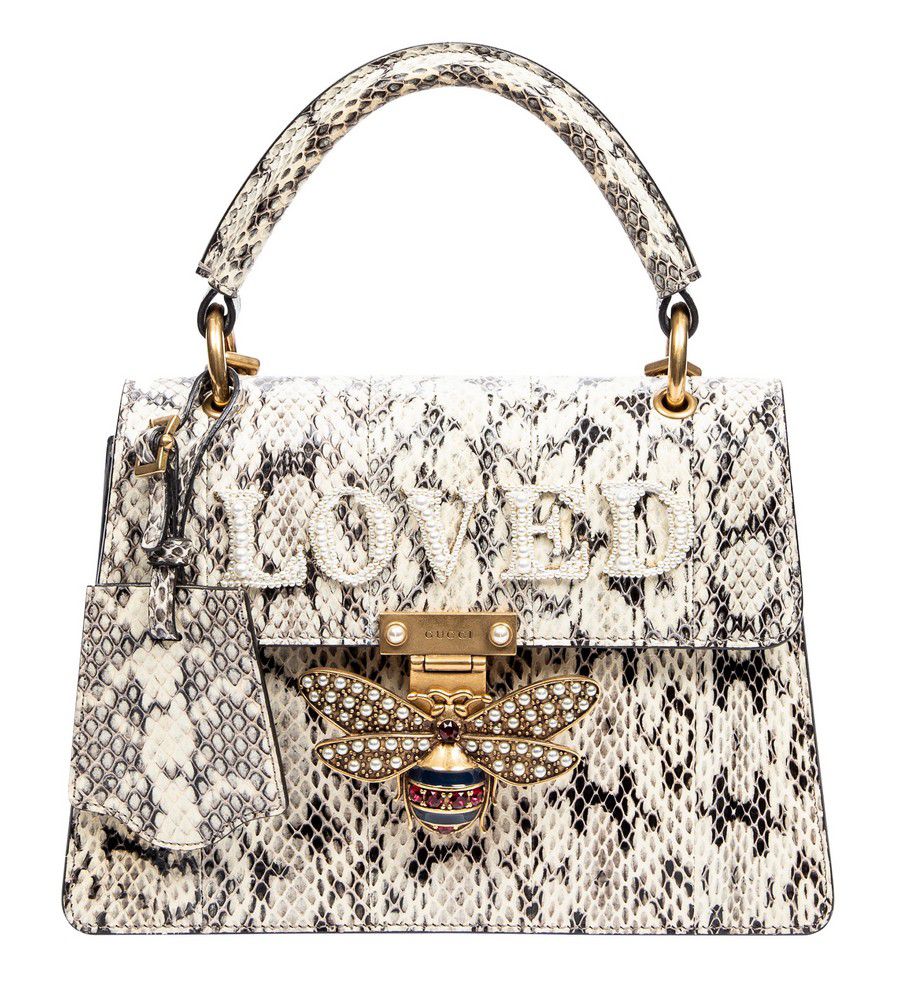 Limited Edition Gucci Queen Margaret Python Bag - Handbags & Purses ...