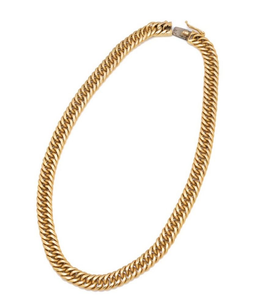 18ct Gold Cuban Link Chain with Box Clasp Necklace/Chain Jewellery