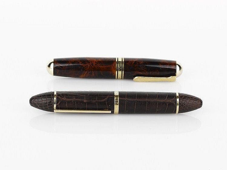 Louis Vuitton Alligator Cargo Fountain Pen & Ville D'Argent Set - Writing -  Pens - Recreations & Pursuits