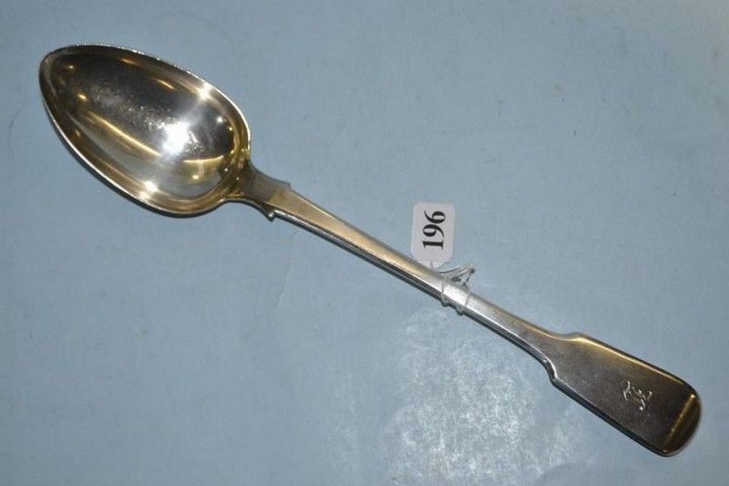 Sterling silver basting spoon by Charles Boyton, hallmark for ...
