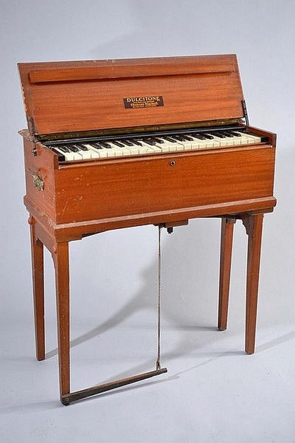 Dulcitone's Portable Harpsichord with Tuning Key - Musical Instruments ...