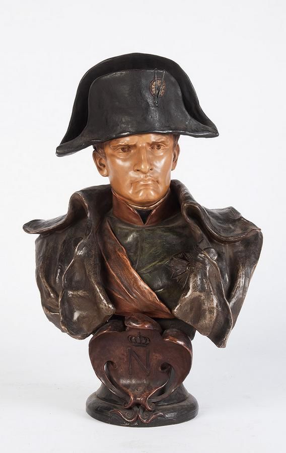 Terracotta Napoleon Bust, French 1900 - Busts/Heads - Sculpture/Statuary