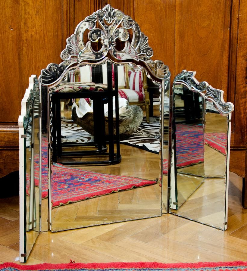 Venetian Glass Dressing Table Mirror