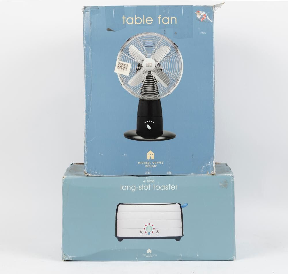 Toaster Fan Michael Graves Toaster and Table Fan Set - Fans - Costume & Dressing ...