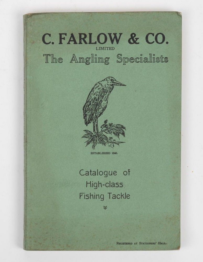 Catalogue De Pêche Vintage Farlow Sharpe 1970 - Publicitaire - 28 Pages + Supplément