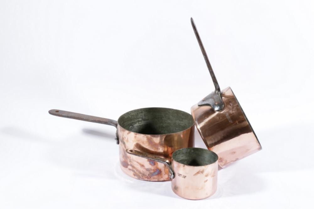 Edward Rau Edward Rau Copper Pot Set - Copper - Metalware