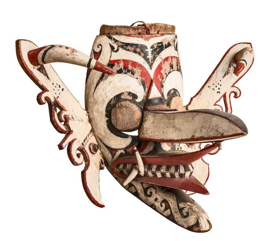 kaskade anekdote Søg Hudoq Mask from Bahau Dayak, Indonesia (20th century) - S/E Asia, Oceania &  Pacific - Tribal