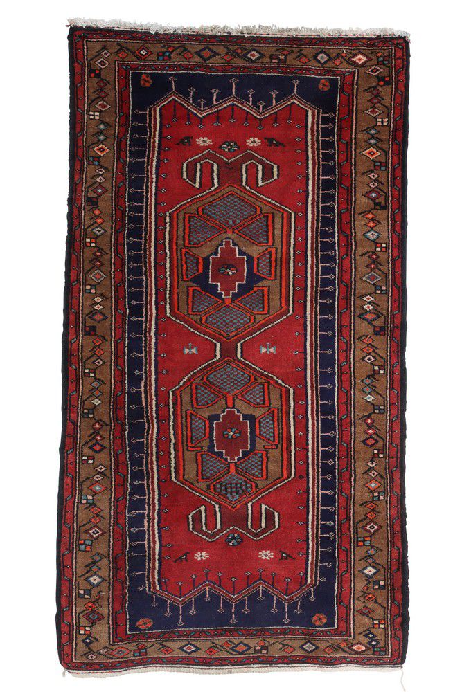 Persian Tarom Tribal Rug with Central Medallions Rugs & Carpets