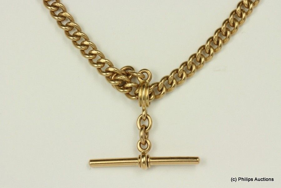 Victorian 15ct Gold Fob Chain with Australian Hallmark - Necklace/Chain ...