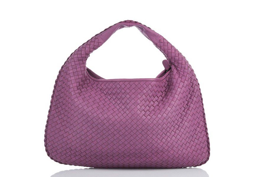 Lavender Intrecciato Shoulder Bag by Bottega Veneta - Handbags & Purses ...