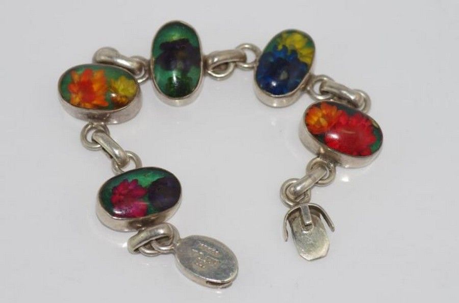 Mexican Silver Vintage Bracelet - Bracelets/Bangles - Jewellery
