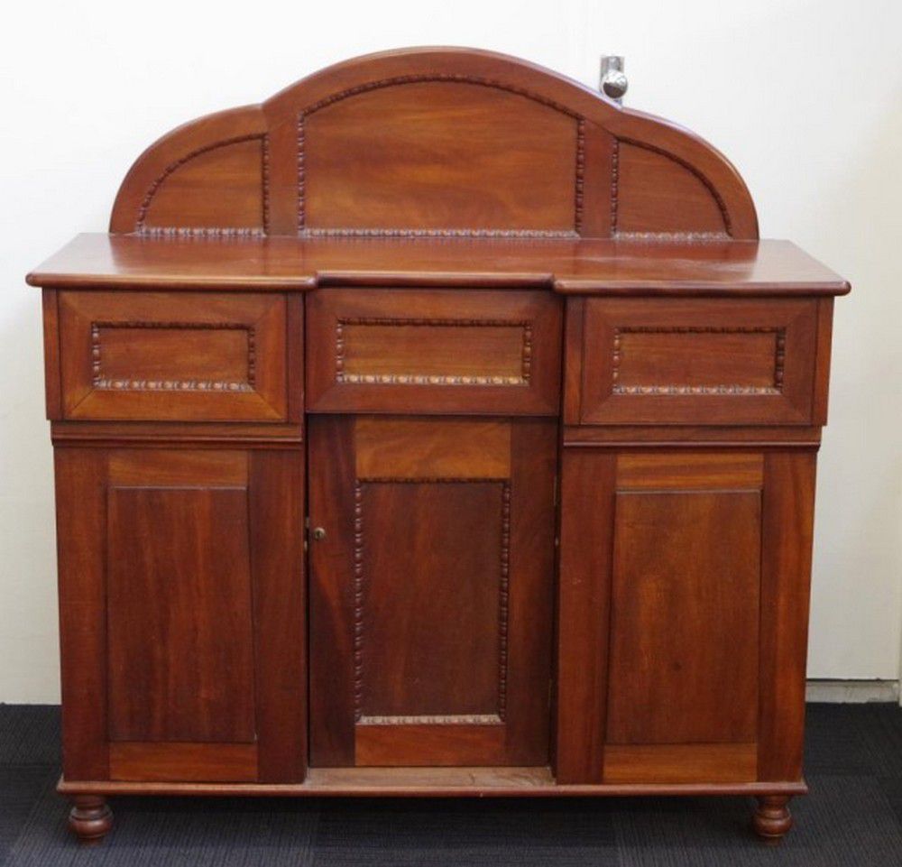 Victorian Mahogany Sideboard with Drawer and 3 Doors - Cabinets ...