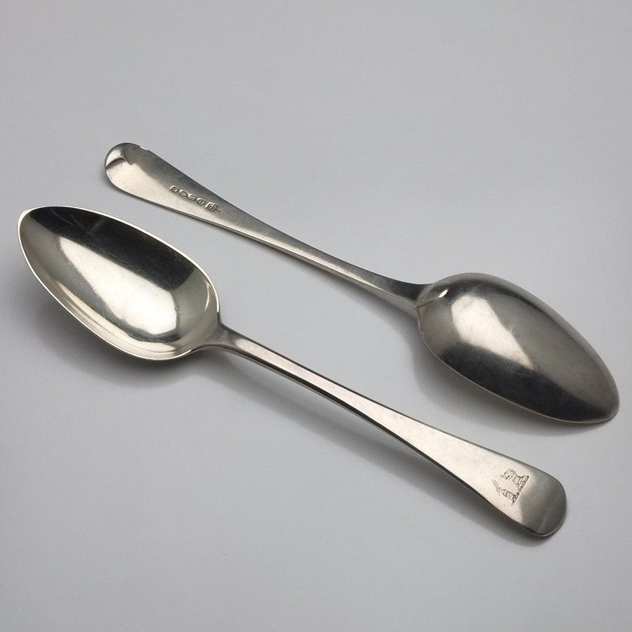George III silver spoons, London 1816 - Flatware/Cutlery and ...