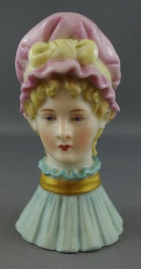 1880 Royal Worcester Candle Snuffer - Royal Worcester - Ceramics