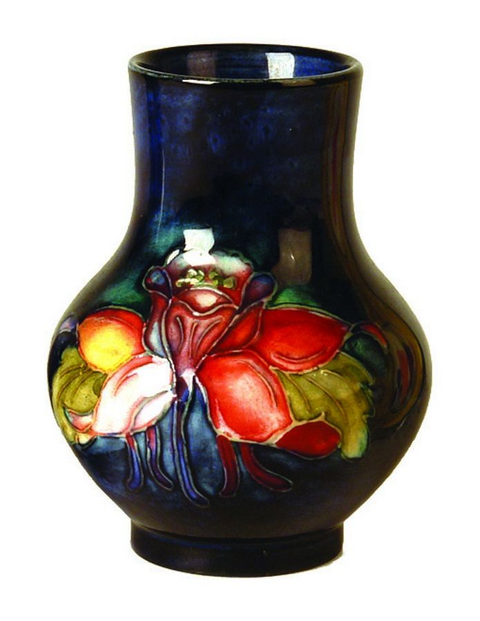 Moorcroft Spring Flowers Vase - Small, 9.5cm - Moorcroft - Ceramics