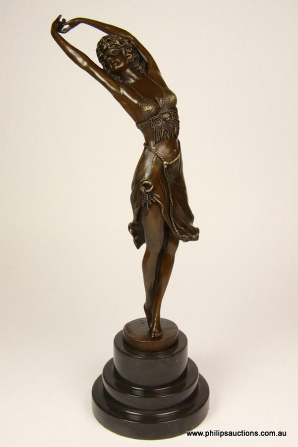 P. Laurel's Gypsy Dancer Bronze Statue - Figures/Groups - Sculpture ...