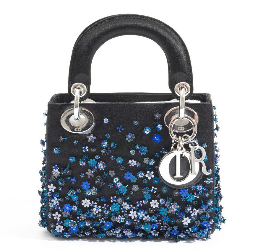 Micro Lady Dior: Limited Edition Sequin Bag in Black - Handbags ...
