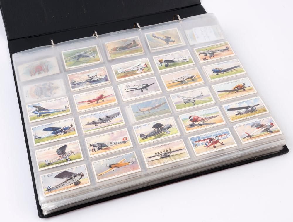 British Cigarette Card Collection with Complete Sets - Planes ...