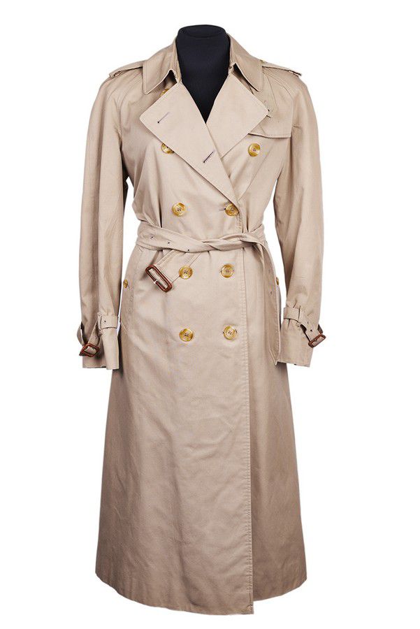 Vintage Burberry Trench Coat with Tartan Lining - Clothing - Women's ...