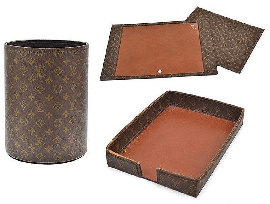 Louis Vuitton 4-Piece Desk Set with Writing Slope - Watches - Wrist -  Horology (Clocks & watches)