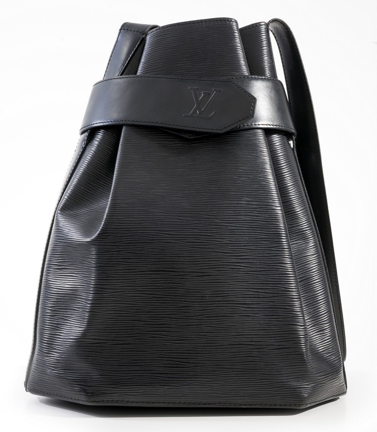 Louis Vuitton Black Epi Shoulder Bag (or 
